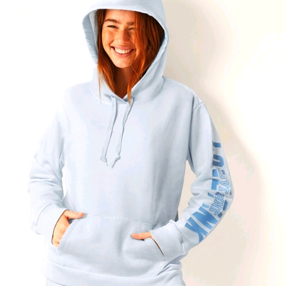 PINK Victoria's Secret Tops - 🔥 VS Pink campus pullover hoodie sz XXL NWT